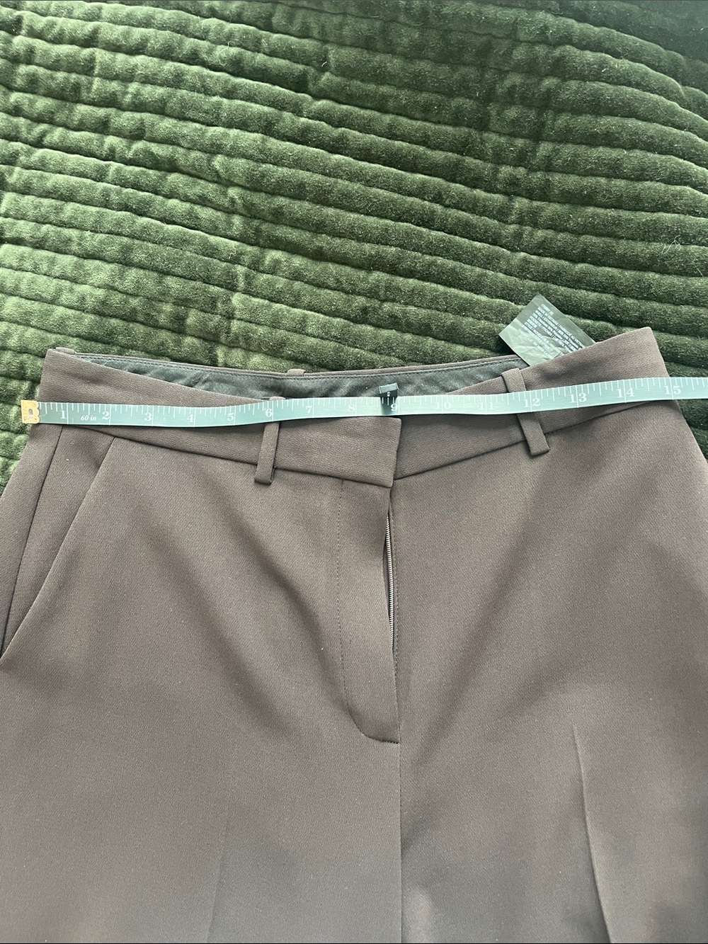 Theory High-Waist Admiral Pant in Mink - Picture 5 of 15